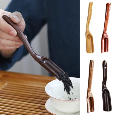 Holzbambus -Teelöffel Löffel Japanische Tee Brust Küchenwerkzeu *? - Bild 1 von 4