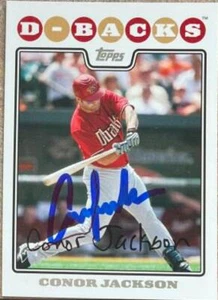 Conor Jackson Autographed 2008 Topps #504 - Picture 1 of 1