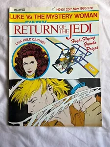 Comic - Star Wars - Return Of The Jedi Comic - 25th May 1985 No 101 - 1980s - Foto 1 di 5