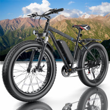 Electric Bike 26"x4.0 Fat Tire Electric Mountain Bicycle 25MPH Ebike with LCD-🚵