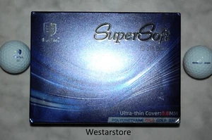 new CAITON SUPER SOFT 1 DOZEN White Golf Balls FREE 2 Dozen TEES + MARKERS - Picture 1 of 5