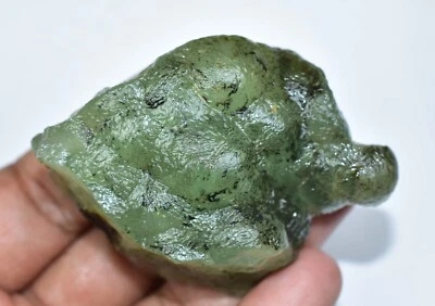 100% Natural Huge Prehnite 490.00 CT Untreated Facet Specimen Rough Africa - Image 1 of 4