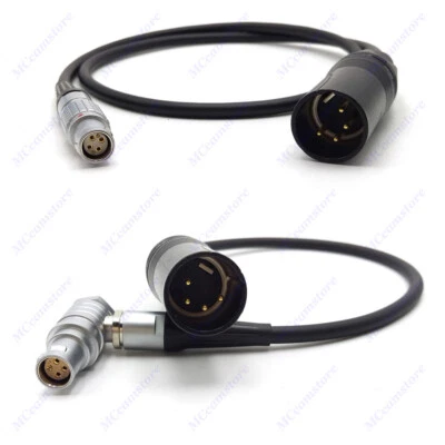 XLR 4 Pin Male to 1B 6 Pin Female Power Cable For Red Epic Scarlet - Image 1 of 4