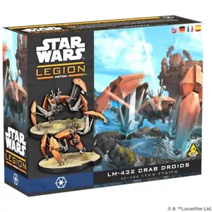 Star Wars: Legión - LM-432 Unidad Droides Cangrejo Expansión FFGSWQ134 0125 (RK) - Imagen 1 de 1