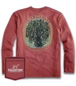 Fieldstone Outdoors T-shirt a maniche lunghe ""Skeleton Hunter"" - Nuova con etichette - Foto 1 di 1