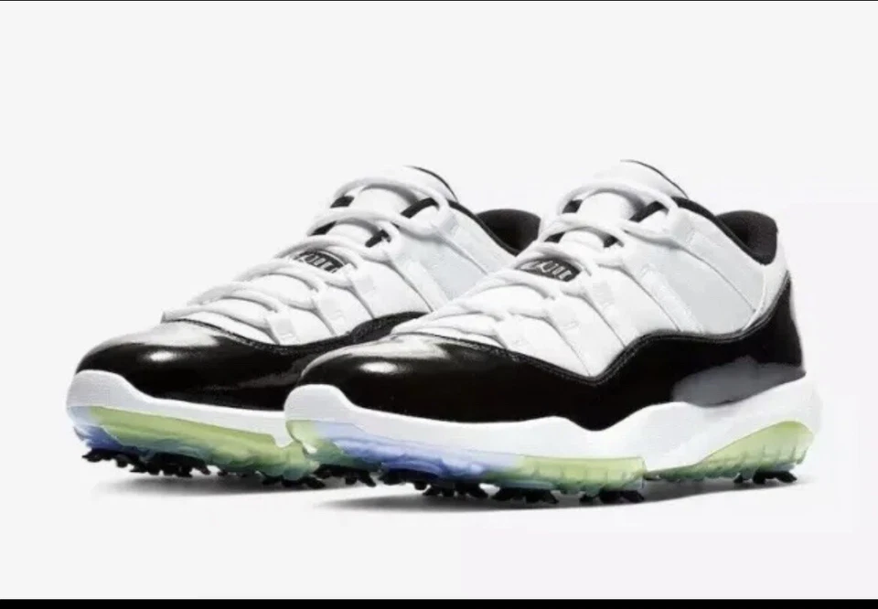 NUEVO Nike Air Jordan XI 11 Low Concord Zapatos de Golf AQ0963-101 Para hombres Talla 14 RARO Foto 1 de 1