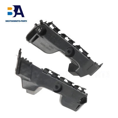 Soporte fijo parachoques trasero derecho y derecho apto para Toyota Yaris 2007 2008 2009 2010 2011 Foto 1 de 4