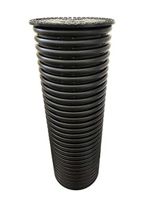Sickerschacht DN400 SN8 geschlitzt Drainage Deckel Sickertunnel Regentonne - Bild 1 von 2