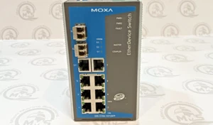 MOXA EDS-510A-1GT2SFP Managed Switch 7+3G Port Gigabit Turbo Ring - Picture 1 of 7