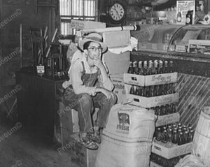 Gemischtwarenladen Cola Dr Pepper Hüllen 1930 8x10 Nachdruck des alten Fotos - Bild 1 von 1