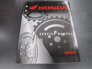 2009-2012 Honda CRF450R Service Shop Manual Repair Book CRF450R #61MEN73 - Bild 1 von 5
