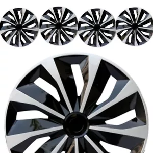 Snap-On Hub Cap Kit (4-Pack) Fits 17 Inch Wheels Universal Wheel Covers HubCaps - Picture 1 of 9