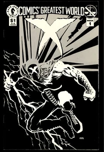 Comics Greatest World X #1 (Dark Horse Comics 1993) ** Sehr guter Zustand/NM 9.0 ** S/W Proof Ed. - Bild 1 von 2