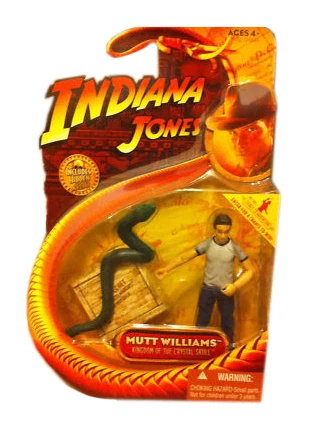 Hasbro Indiana Jones Mutt Williams With Python Action Figure