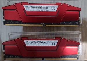 G.SKILL RipJaws V DDR4-2666 F4-2666C15S-8GVR 16GB(2x8GB) RAM 1.20v Intel XMP 2.0 - Picture 1 of 2