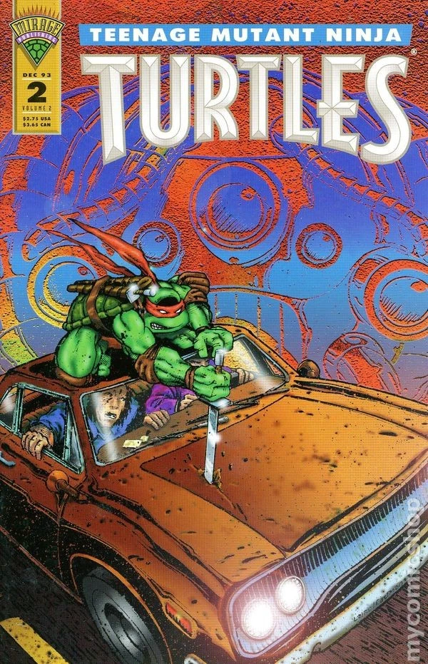Teenage Mutant Ninja Turtles #2 FN 6.0 1993 Mirage Stock Image - Image 1 of 1