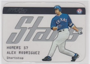 2003 Donruss Studio Stars Alex Rodriguez Texas Rangers #SS-18 - Picture 1 of 2