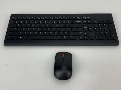 Lenovo Wireless Ultraslim Keyboard KBRFBU71 and Mouse SKM1B37576 - Image 1 of 4
