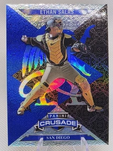 2025 Panini Crociata - Crociata Ethan Salas, Ethan Salas #50 Blue Mojo (RC) - Foto 1 di 2