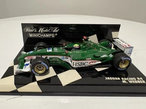 Minichamps 1/43 Mark Webber 2003 Jaguar R4 - Picture 1 of 6