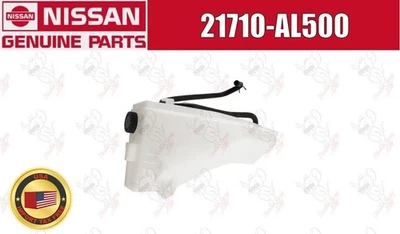 Nissan OEM Radiator Coolant Overflow Tank Assembly 21710-AL500 for Infiniti G35 - image 1 of 4