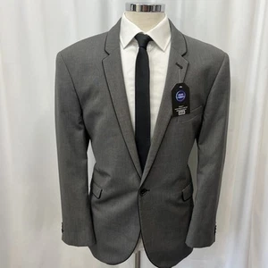 Taylor & Wright London grauer Slim Fit moderner 2-Teiler Anzug C48S W38 L31 - Bild 1 von 19