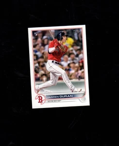 Tarjeta de novato Jarren Duran 2022 Topps #187 Boston Red Sox - Imagen 1 de 2