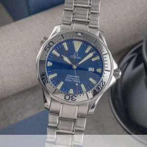 Omega Seamaster Professional 300M Electric Blue Edelstahl Ref. 2265.80.00 - Bild 1 von 12
