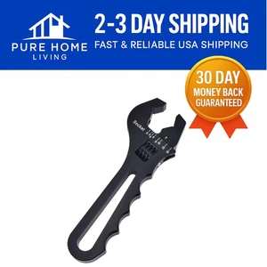 Durable 6061-T6 Aluminum Hose Wrench - Open End Design for All Fittings 3AN-16AN - Bild 1 von 8