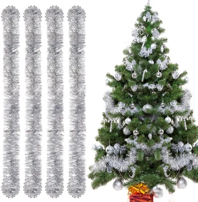 Ghirlanda Albero Di Natale, 4PCS Festoni Natalizi, 3M Festoni Albero Di Natale,  - Immagine 1 di 4