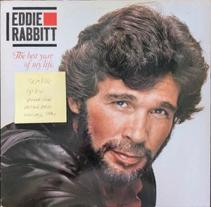 Eddie Rabbitt The Best Year Of My Life Vinyl Record VG+/VG 822 573-1 1984 - Picture 1 of 2