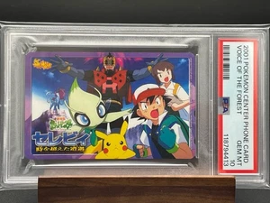 [Tarjeta telefónica PSA10] Pokemon Celebi Timeless Encounter Pikachu - Imagen 1 de 2