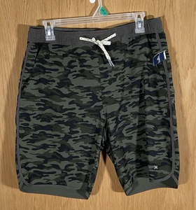 Kenneth Cole Men's Sz M Active Tech Shorts Camo Lightweight Water Repellant NWT - Picture 1 of 10