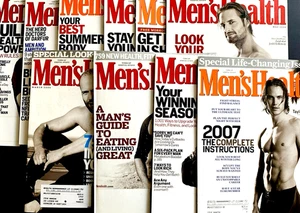 MEN’S HEALTH MAGAZINE MIXED SET OF 10 - Foto 1 di 11