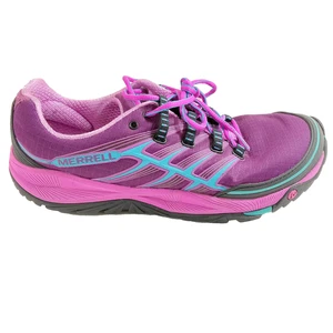 Merrell Women AllOut Rush Trail Running Shoe US 9.5 Purple/Horizon Blue - Picture 1 of 9