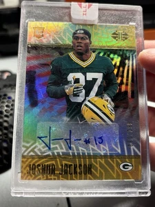 2018 Panini Illusions Joshua Jackson #160 Auto RC /199 Green Bay Packers NFL SSP - Bild 1 von 4