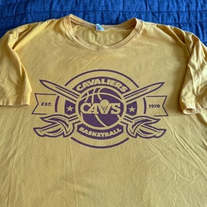 Pacific NBA Cleveland Cavaliers Gold Logo Basketball Est 1970 T-Shirt Herren XL - Bild 1 von 7