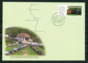 HUNGARY 2025 TRANSPORT Railroad Vehicles. Locomotive TRAINS - FDC - Picture 1 of 1