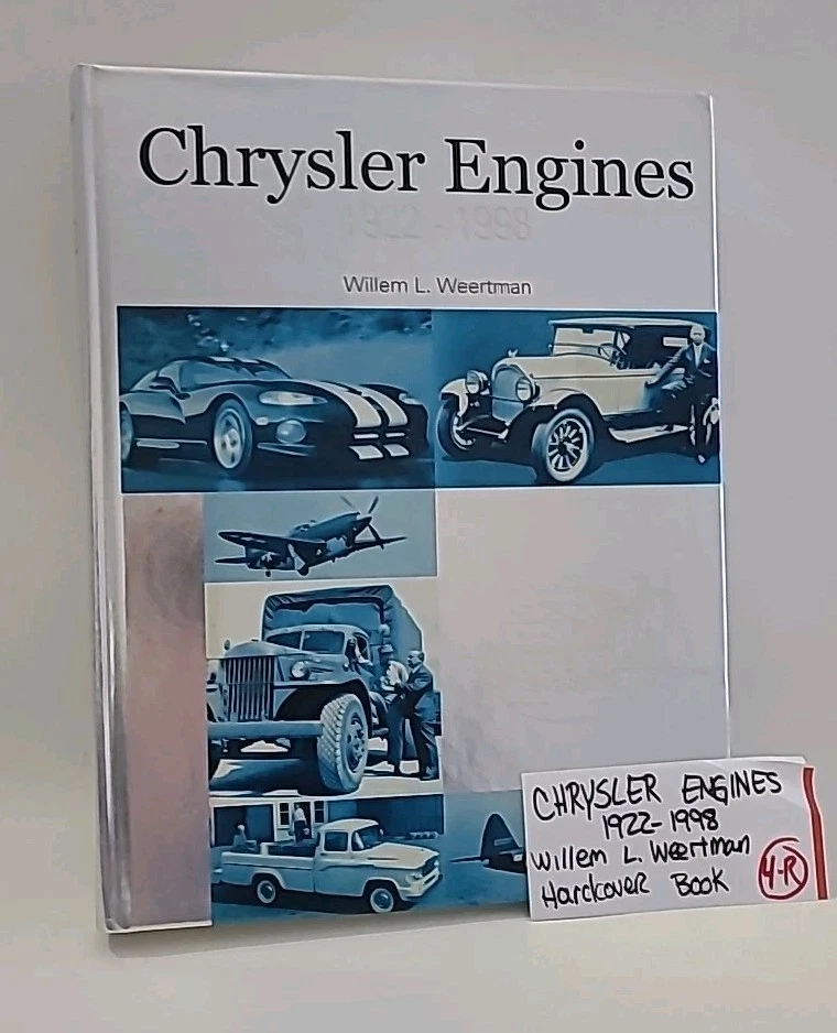 Chrysler Engines 1922-1998 Willem L. Weertman Hardcover Book SAE International ⬇ - Image 1 of 4