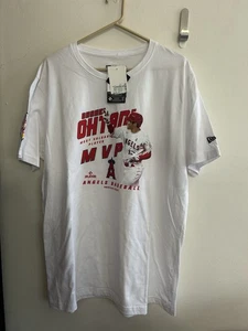 Los Angeles Angels Shohei Ohtani Camiseta Blanca Hombres X-Grande XL Nueva Con Etiquetas MVP - Imagen 1 de 7