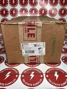 New Square D BJA36125 3 Pole 125 Amp 600 Volt PowerPact Circuit Breaker NIB 🔴 - Picture 1 of 3