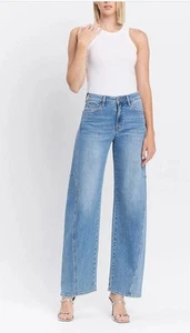 Lovervet Denim All Blues Super High Rise Wide Barrel Jeans Gr. 30/11 - Bild 1 von 5