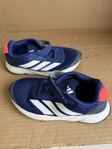 Adidas Duramo Kleinkind Jugend Größe Schuhe blau orange weiß Sportschuhe - Bild 1 von 4