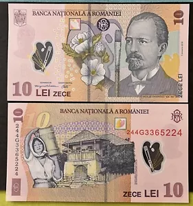 ROMANIA 2018 : 10 Lei, Nicolae Grigorescu. Serial #at random - Picture 1 of 1