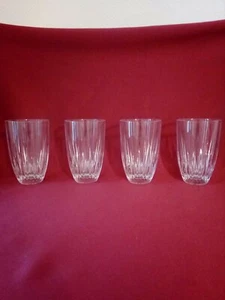 4 verres à orangeade whisky cristal d'Arques modèle FIAMA - Picture 1 of 4