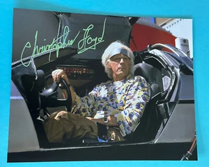 Christopher Lloyd - Back to the Future - signed, original Autogramm !!! - Bild 1 von 1