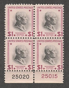 *KAPPYSSTAMP 50084 SCOTT 832g BRIGHT MAGENTA & BLACK VARIETY MNH PLATE BLK $500 - Picture 1 of 2