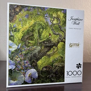 Josephine Wall 1000Pc Glitter Edition Jigsaw Puzzle Forest Protector - Picture 1 of 8