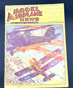 VTG Model Airplane News Magazine Nov 1931 Aviation Hobby History Collectible RCL - Picture 1 of 15