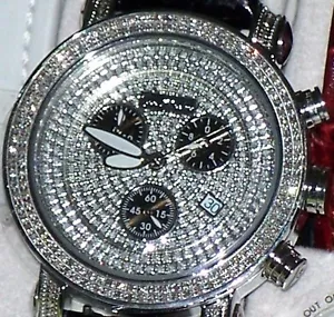 New Authentic Mens Joe Rodeo classic jcl16 st.steel 1.75ct.aprx.Diamond Watch - Picture 1 of 7